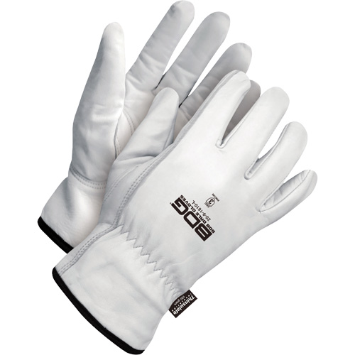 Gants de conducteur classiques r&eacute;sistant &agrave; la perforation, Grand, Paume en Cuir fleur de ch&egrave;vre, Thinsulate Superchem Industries