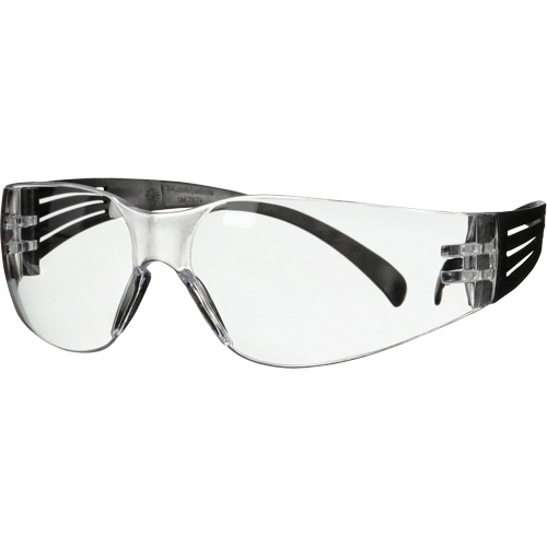 SecureFit 100 Series Protective Eyewear, Clear Lens, Anti-Scratch, ANSI Z87+/Meets/Exceeds CSA Z94.3 Superchem Industries