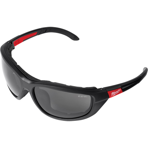 Performance Safety Glasses with Gasket, Black Lens, Polarized, Meets/Exceeds CSA Z94.3 Superchem Industries