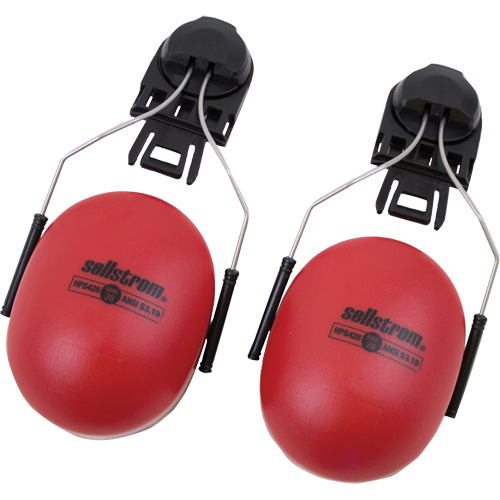 HPS428 Prot&egrave;ge-oreilles de qualit&eacute; sup&eacute;rieure, Fixation pour casque, 28 NRR dB Superchem Industries