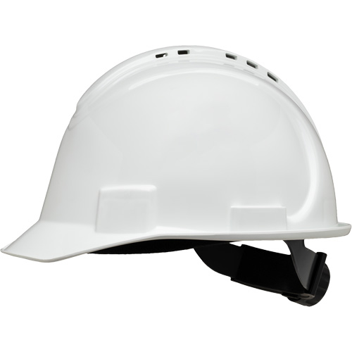 North&reg; Short Brim Hardhat, Meets CSA Type 1, Ratchet Suspension, Vented Superchem Industries