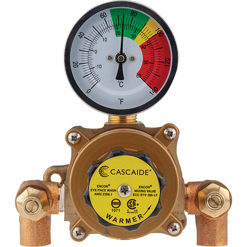 Mixing Valve for Exposed Assembly of Eye/Facewash, 9 gpm Superchem Industries