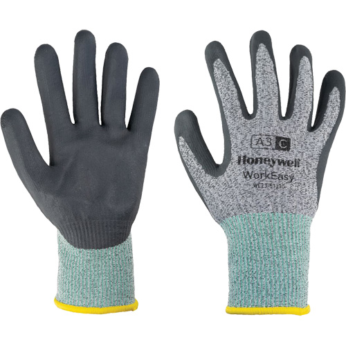 Gants de protection contre les coupures WorkEasy, Taille 6/T-petit, Calibre 13, Rev&ecirc;tement Mousse de nitrile, Enveloppe en PEHP/Fibre de verre, ASTM ANSI niveau A3/EN 388 niveau C Superchem Industries