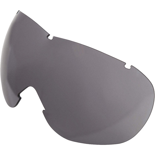 Uvex&reg; Sub-Zero Goggles Replacement Lens, Anti-Fog/Anti-Scratch, Grey, Uvex Sub-Zero Superchem Industries