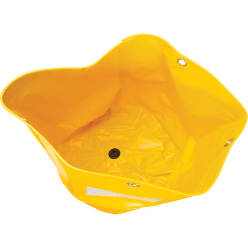 Pipe Leak Diverter, 1.5' L x 1.5' W, HDPE Superchem Industries