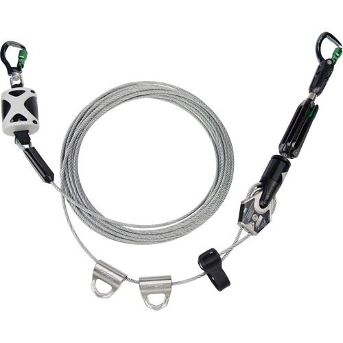 Temporary Horizontal Lifeline, Galvanized Cable Superchem Industries