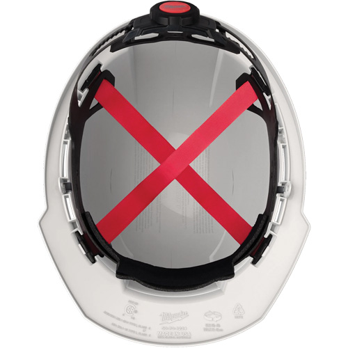Front Brim Hardhat, Meets CSA Type 1, Ratchet Suspension, Non-Vented Superchem Industries