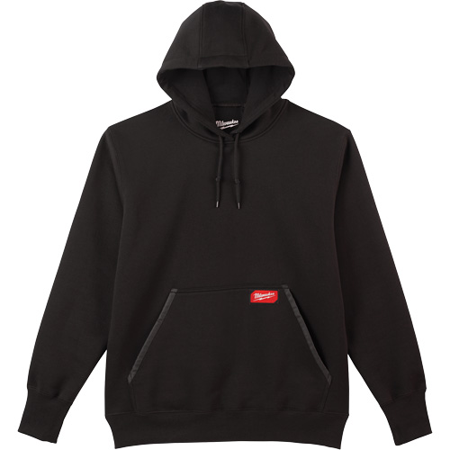 Heavy-Duty Pullover Hoodie, Men's, Small, Black Superchem Industries