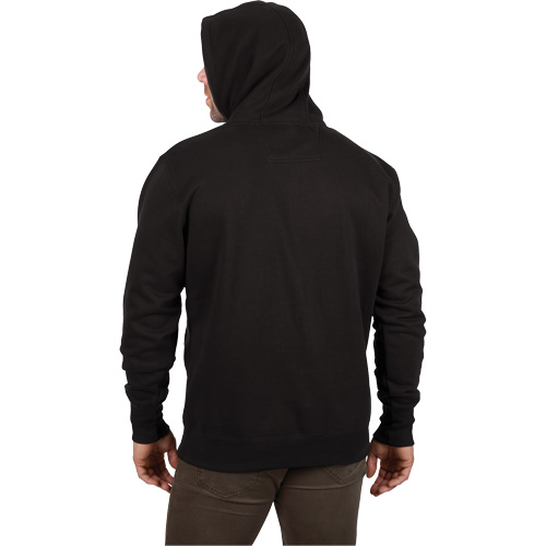 Heavy-Duty Pullover Hoodie, Men's, Small, Black Superchem Industries