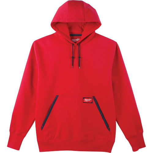Heavy-Duty Pullover Hoodie, Men's, Small, Red Superchem Industries