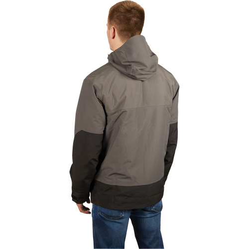 Blouson imperm&eacute;able Hydrobreak, Hommes, 3T-Grand, Gris Superchem Industries