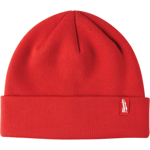 Cuffed Beanie, One Size, Red Superchem Industries