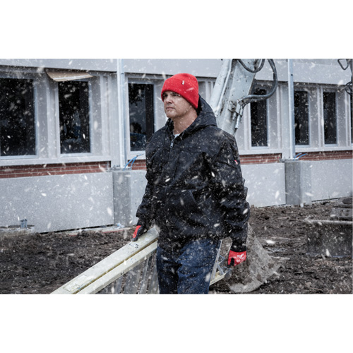 Cuffed Beanie, One Size, Red Superchem Industries