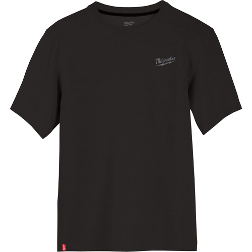 Hybrid Work Tee Shirt, Men's, Small, Black Superchem Industries