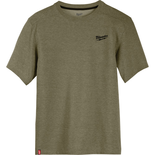 T-shirt de travail hybride, Hommes, Petit, Vert Superchem Industries