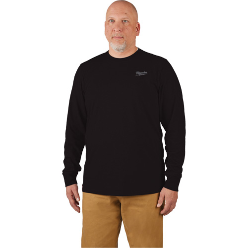 Hybrid Work Tee Shirt, Men's, Small, Black Superchem Industries