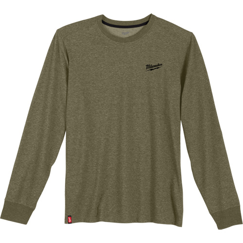Hybrid Work Tee Shirt, Men's, Small, Green Superchem Industries