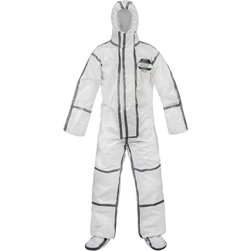 ChemMax&reg; 2 Coverall, ChemMax, Medium, White Superchem Industries