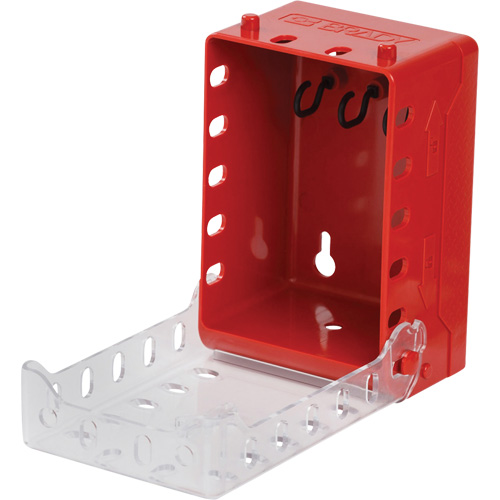 Boîte de verrouillage ultra compacte, Rouge Superchem Industries
