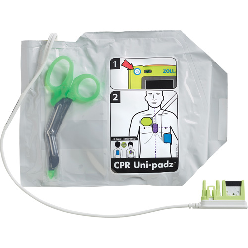 CPR Uni-Padz Adult & Pediatric Electrodes, Zoll AED 3 For, Class 4 Superchem Industries