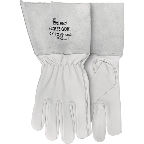 546G Scape Goat Gloves, Small, Grain Goatskin Palm Superchem Industries
