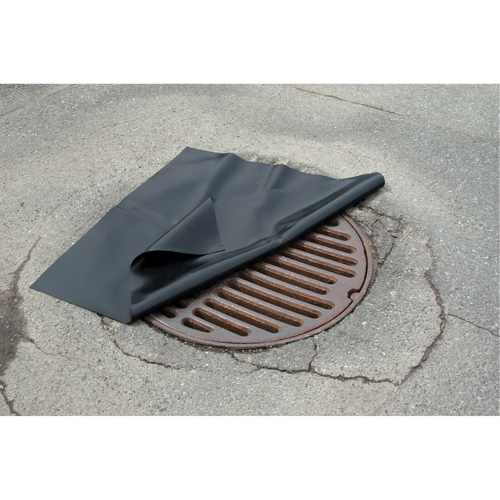 Neoprene Drain Covers, Square, 36" L x 36" W Superchem Industries