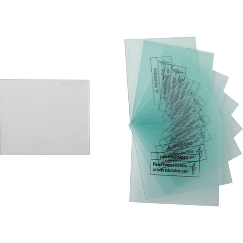 Internal Safety Plate for Translight 555 + Premium Auto Darkening Helmet, For Use With HSL-1, HSL-2 and Huntsman Superchem Industries