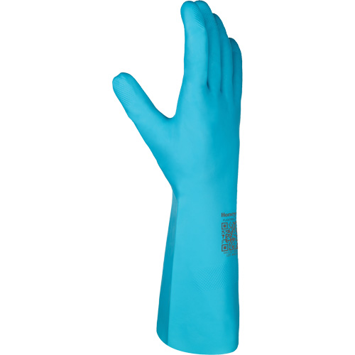 Gants chimiques Flextril, Taille 7, 12,5" lo, Nitrile, Doublure en Nylon Superchem Industries