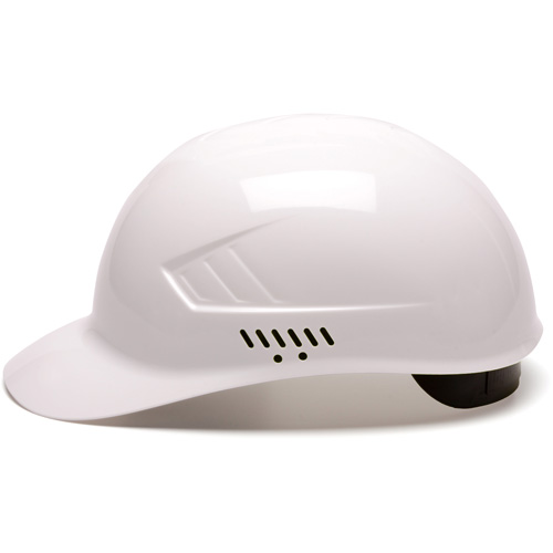 Casquette antichocs Ridgeline, Suspension &agrave; douille, Blanc Superchem Industries