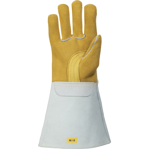 TIG Welding Gloves, Grain Elkhide, Size Small Superchem Industries