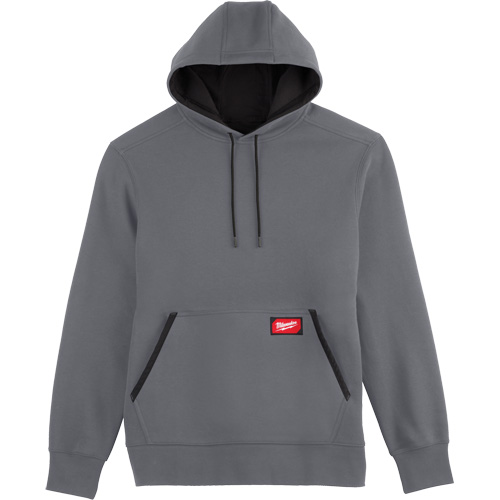 Midweight Pullover Hoodie, Men's, Small, Grey Superchem Industries