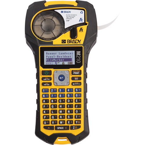 Handheld Label Maker, 0.75" Tape Superchem Industries