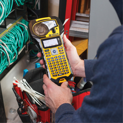 Handheld Label Maker, 0.75" Tape Superchem Industries