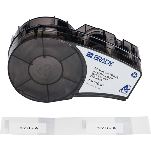 &eacute;tiquettes polyvalentes avec adh&eacute;sif tr&egrave;s puissant et ruban, Noir Superchem Industries