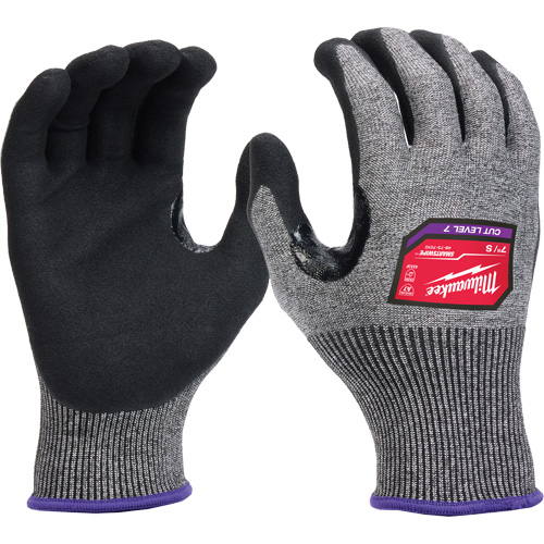 High-Dexterity Dipped Gloves, Size Small, 18 Gauge, Nitrile Coated, Nylon/Polyethylene/Tungsten Shell, ASTM ANSI Level A7/EN 388 Level 4 Superchem Industries