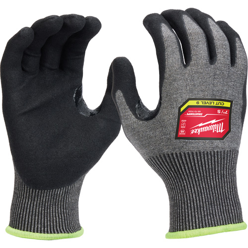 Gants enduits par trempage &agrave; dext&eacute;rit&eacute; &eacute;lev&eacute;e, Taille Petit, Calibre 18, Rev&ecirc;tement Nitrile, Enveloppe en Nylon/Poly&eacute;thyl&egrave;ne/Tungst&egrave;ne, ASTM ANSI niveau A9/EN 388 niveau F Superchem Industries