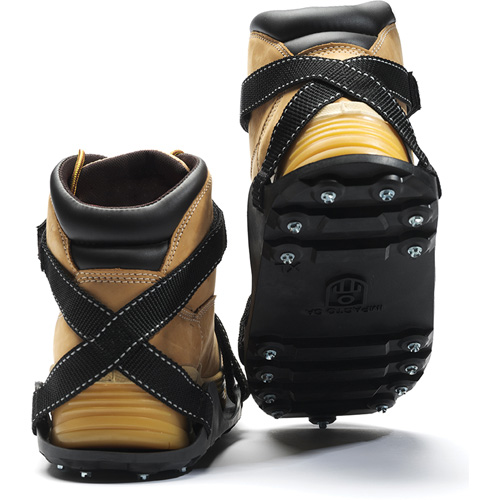 Sasquatch&reg; Ice Cleats, Steel, Stud Traction, Small Superchem Industries