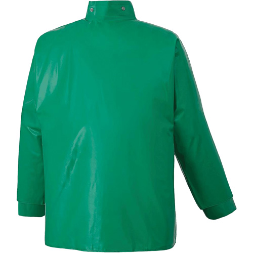 J43 380 Manteau CA-43 ignifuge et r&eacute;sistant aux produits chimiques et aux acides, Petit, Vert Superchem Industries