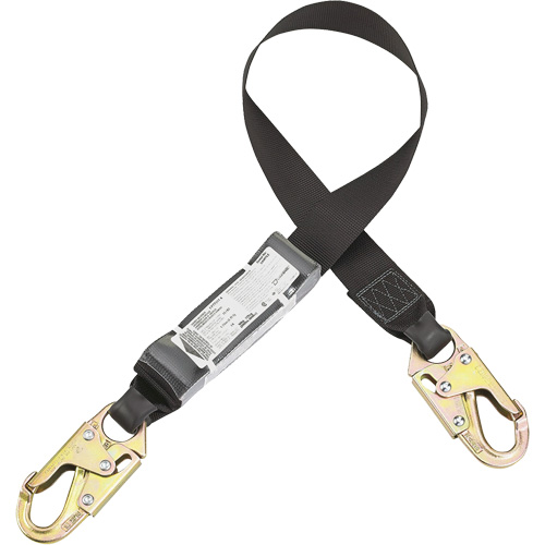 Dynamic Dyna-ONE Lanyard, 4', Locking Snap Hook Center, Locking Snap Hook Leg Ends, Polyester Superchem Industries