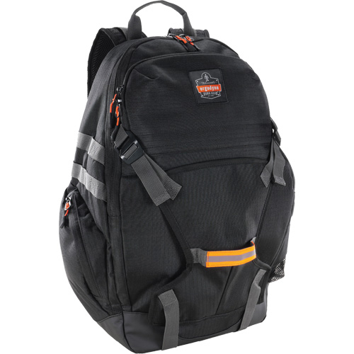 Sac &agrave; dos de travail pour le chantier Arsenal 5188 avec rangement pour casque de s&eacute;curit&eacute;, 15" lo x 7" la, Noir, Nylon/Polyester Superchem Industries