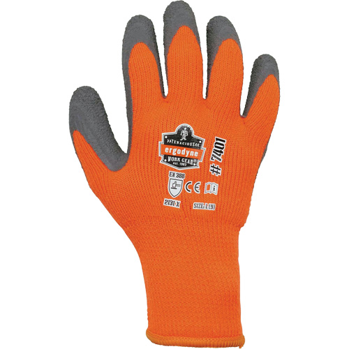 Gants de travail l&eacute;gers et enduits pour l'hiver ProFlex 7401, Moyen, R&ecirc;vetement Latex, Calibre 10 Superchem Industries