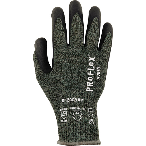 ProFlex 7070 Nitrile Coated Cut-Resistant Gloves, Size Small, 13 Gauge, Nitrile Coated, Aramid Shell, ASTM ANSI Level A7/EN 388 Level F Superchem Industries