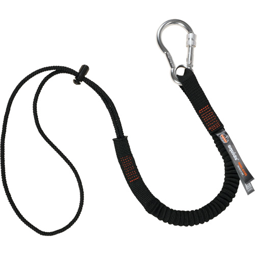 Squids 3105 Tool Lanyard, Bungee, Carabiner/Loop Superchem Industries