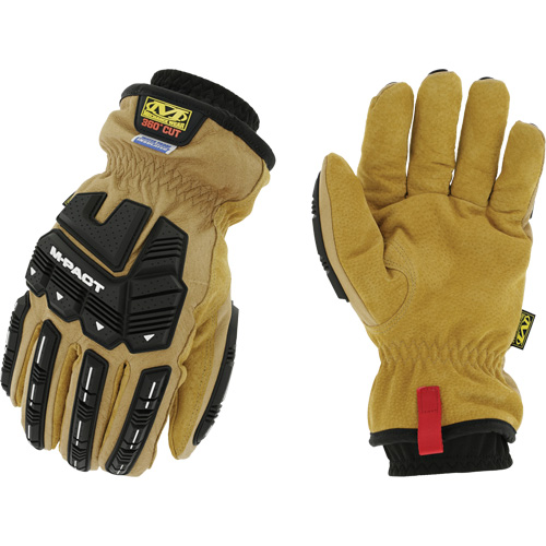 Gants imperm&eacute;ables ColdworkM-Pact, 8, Paume en Cuir fleur, Poignet &eacute;lastique Superchem Industries