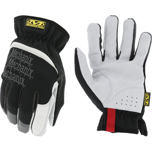 Coldwork Waterproof M-Pact&reg; Driver Gloves, Synthetic/Suede/PVC/Polyurethane/Grain Cowhide/Grain Goatskin/Grain Leather/HPPE/Split Leather Palm, Size 8 Superchem Industries