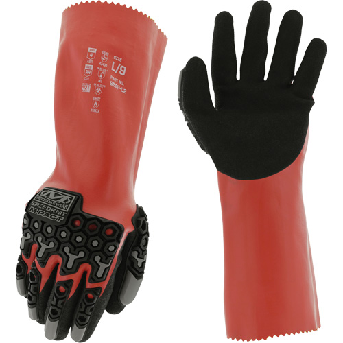 Gants r&eacute;sistants aux produits chimiques Speedknit M-Pact, Taille 7, PEHP Superchem Industries