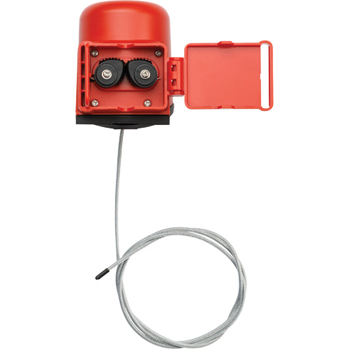 No-Handle Valve Lockout with Cable, Ball/Gate Type Superchem Industries