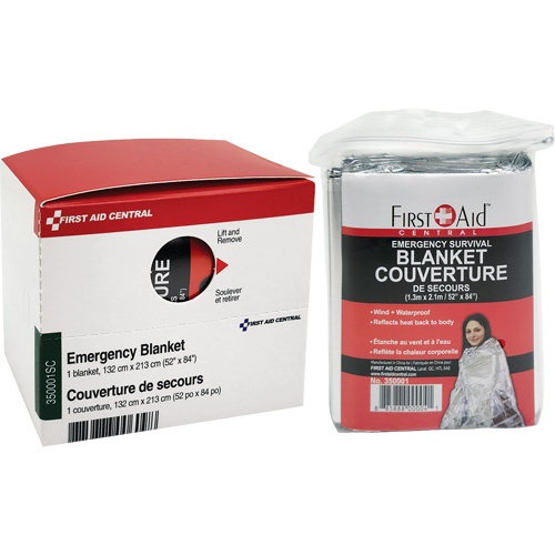 Recharge de couverture d'urgence SmartCompliance, PETP Superchem Industries