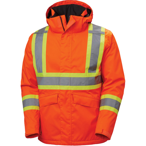 Alta Winter Jacket, Polyester, Orange, X-Small Superchem Industries