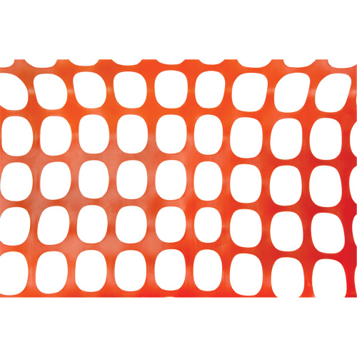 Cl&ocirc;ture de s&eacute;curit&eacute; robuste, 100' lo x 4' la, Orange Superchem Industries